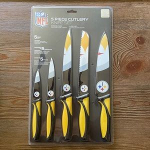 5 Piece Cutlery Steelers Knife Set